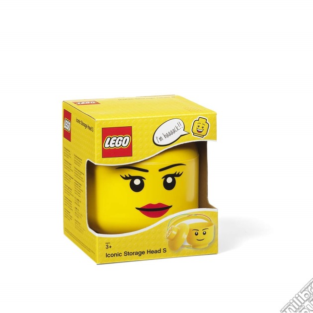 Contenitore LEGO Testa Small Donna gioco di GAF