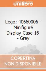 Lego: 40660006 - Minifigure Display Case 16 - Grey giochi
