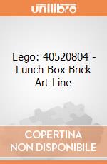 Lego: 40520804 - Lunch Box Brick Art Line giochi