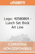 Lego: 40580804 - Lunch Set Brick Art Line giochi