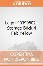 Lego: 40390802 - Storage Brick 4 Felt Yellow giochi