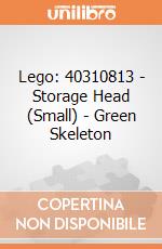 Lego: 40310813 - Storage Head (Small) - Green Skeleton giochi