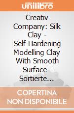 Creativ Company: Silk Clay - Self-Hardening Modelling Clay With Smooth Surface - Sortierte Farben gioco