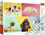 Trefl: Puzzle 1000 Neon Color Line - Far Out Dogs