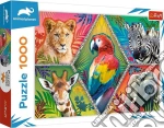 Animal Planet: Trefl - Puzzle 1000 - Exotic Animals