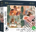 Trefl: Puzzle 1000 - Yoga, Cats & Coffee: Hello Morning
