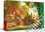 Trefl: Puzzle 1000 Premium Plus - Tea Time - Thatched Cottage