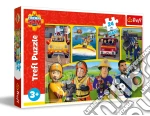 Fireman Sam: Trefl - Puzzle 24 Maxi - Fireman Sam And Friends
