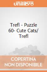Trefl - Puzzle 60- Cute Cats/ Trefl gioco