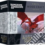 Dungeons & Dragons: Trefl - Puzzle 500+1 Wooden Puzzle Ancient Red Dragon giochi