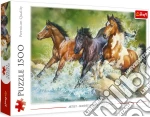 Trefl: Puzzle 1500 - Three Wild Horses giochi