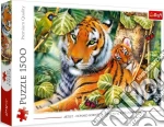 Trefl: Puzzle 1500 - Two Tigers giochi