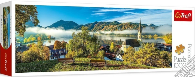 Trefl: Puzzle 1000 Panorama - By The Schliersee Lake gioco