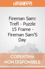 Fireman Sam: Trefl - Puzzle 15 Frame - Fireman Sam'S Day gioco