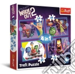 Disney: Puzzle 4In1 - Inside Out 2 - Emotions Rule
