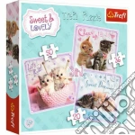 Trefl: Puzzle 3 In 1 - Dolci Gattini