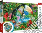 Trefl: Puzzle 1040 Spiral Puzzle - Tropical Animals giochi