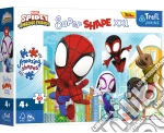 Trefl Junior: Marvel - 60 Xxl Super Shape - Smart Spidey / Spidey And His Amazing Friends giochi