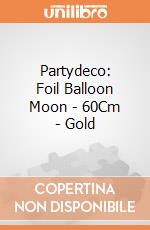 Partydeco: Foil Balloon Moon - 60Cm - Gold giochi