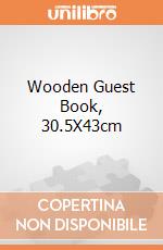 Wooden Guest Book, 30.5X43cm giochi