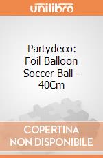 Partydeco: Foil Balloon Soccer Ball - 40Cm giochi
