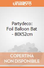 Partydeco: Foil Balloon Bat - 80X52cm giochi