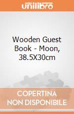 Wooden Guest Book - Moon, 38.5X30cm giochi
