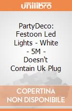 PartyDeco: Festoon Led Lights - White - 5M - Doesn't Contain Uk Plug giochi