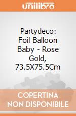 Partydeco: Foil Balloon Baby - Rose Gold, 73.5X75.5Cm giochi