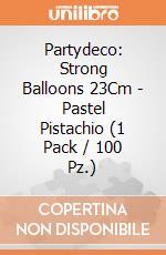 Partydeco: Strong Balloons 23Cm - Pastel Pistachio (1 Pack / 100 Pz.) giochi