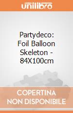 Partydeco: Foil Balloon Skeleton - 84X100cm giochi