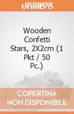Wooden Confetti Stars, 2X2cm (1 Pkt / 50 Pc.) giochi