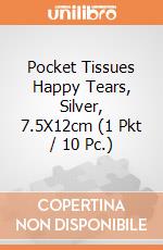Pocket Tissues Happy Tears, Silver, 7.5X12cm (1 Pkt / 10 Pc.) giochi