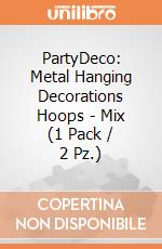 PartyDeco: Metal Hanging Decorations Hoops - Mix (1 Pack / 2 Pz.) giochi