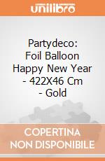 Partydeco: Foil Balloon Happy New Year - 422X46 Cm - Gold giochi