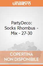 PartyDeco: Socks Rhombus - Mix - 27-30 giochi