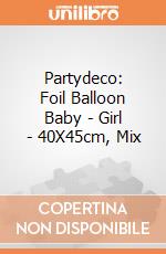 Partydeco: Foil Balloon Baby - Girl - 40X45cm, Mix giochi