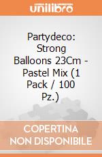 Partydeco: Strong Balloons 23Cm - Pastel Mix (1 Pack / 100 Pz.) giochi