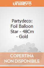 Partydeco: Foil Balloon Star - 48Cm - Gold giochi