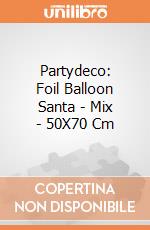 Partydeco: Foil Balloon Santa - Mix - 50X70 Cm giochi