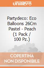 Partydeco: Eco Balloons 26Cm Pastel - Peach (1 Pack / 100 Pz.) giochi
