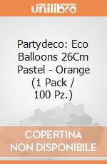 Partydeco: Eco Balloons 26Cm Pastel - Orange (1 Pack / 100 Pz.) giochi