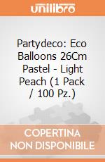 Partydeco: Eco Balloons 26Cm Pastel - Light Peach (1 Pack / 100 Pz.) giochi