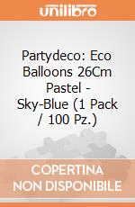 Partydeco: Eco Balloons 26Cm Pastel - Sky-Blue (1 Pack / 100 Pz.) giochi