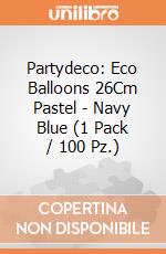 Partydeco: Eco Balloons 26Cm Pastel - Navy Blue (1 Pack / 100 Pz.) giochi