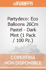Partydeco: Eco Balloons 26Cm Pastel - Dark Mint (1 Pack / 100 Pz.) giochi