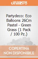 Partydeco: Eco Balloons 26Cm Pastel - Green Grass (1 Pack / 100 Pz.) giochi