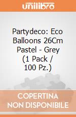 Partydeco: Eco Balloons 26Cm Pastel - Grey (1 Pack / 100 Pz.) giochi