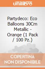 Partydeco: Eco Balloons 30Cm Metallic - Orange (1 Pack / 100 Pz.) giochi