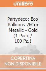Partydeco: Eco Balloons 26Cm Metallic - Gold (1 Pack / 100 Pz.) giochi